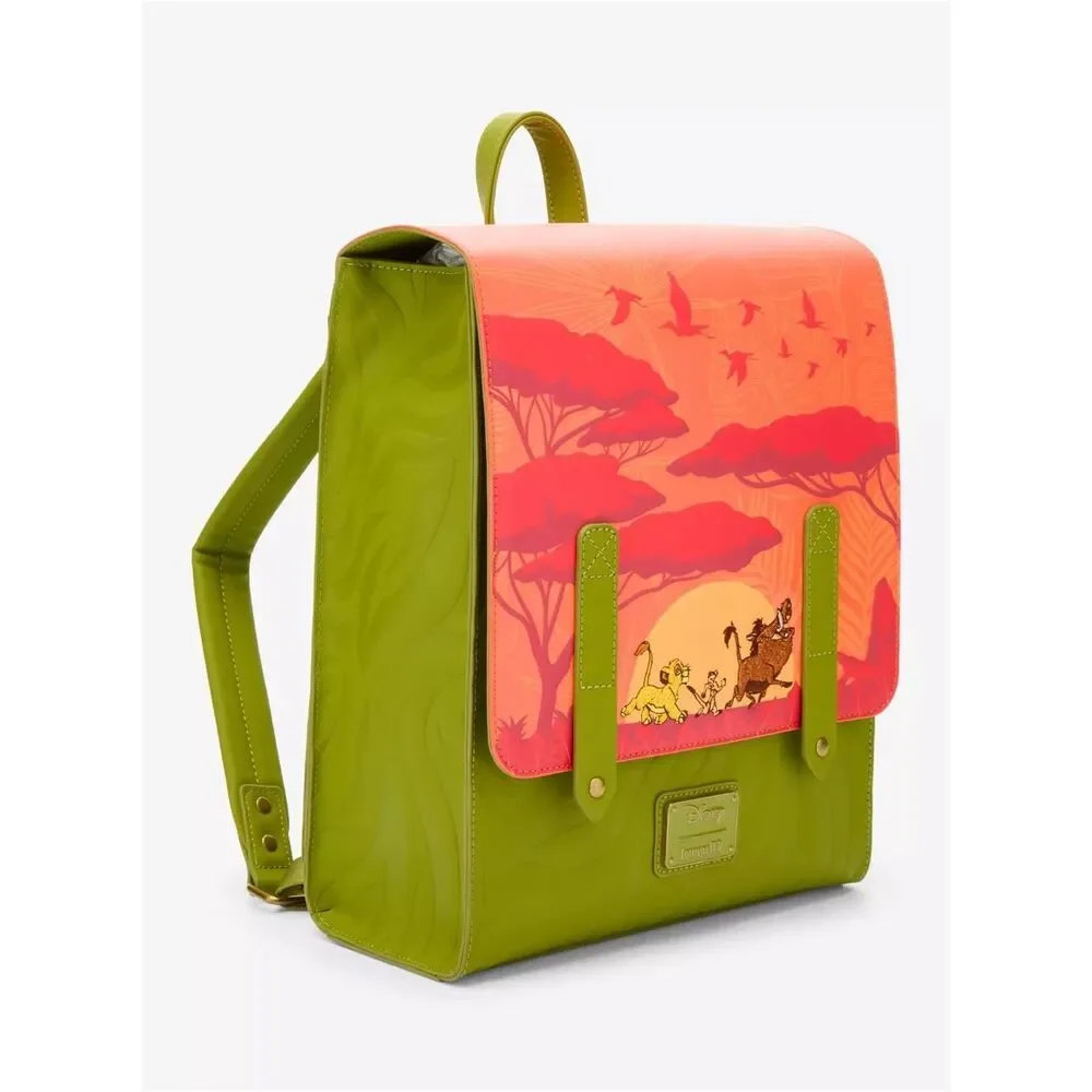 Loungefly Disney The Lion King Simba, Timon, & Pumbaa Mini Backpack